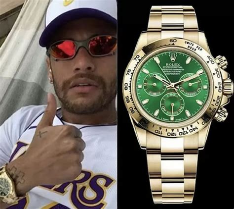 Neymar’s Timepiece Choice: Unveiling the Rolex Watch on the.